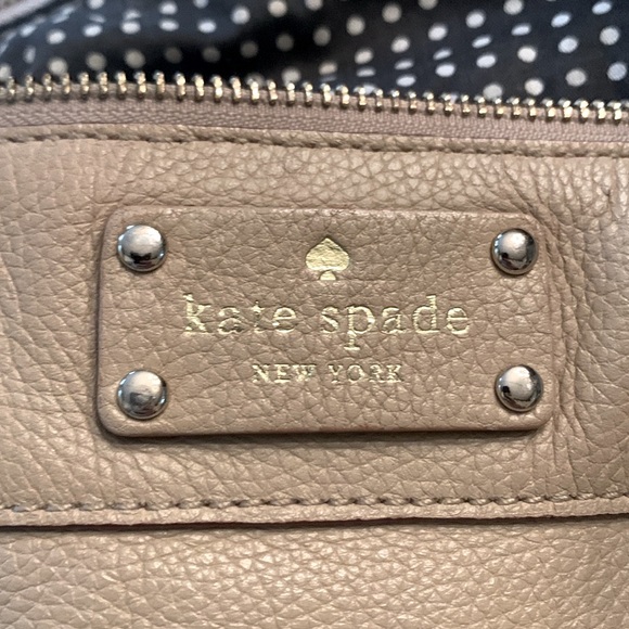 Kate Spade “BERKSHIRE ROAD TEEGAN “ Tote in Cafe Pebble Grain Leather - Picture 5 of 9